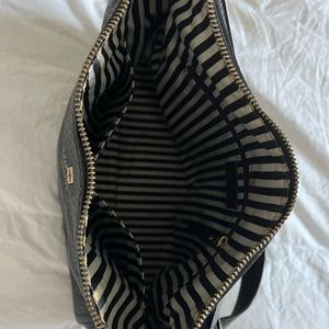 Kate Spade black leather handbag